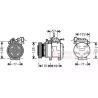 Компрессор кондиционера Van Wezel VZ 8200K208. Фото 1