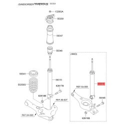 Амортизатор 55311-2S011 Mobis