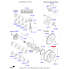 Маховик 23200-2A405 Mobis - 232002A405 - схема з каталогу 23200B, KEURPB216