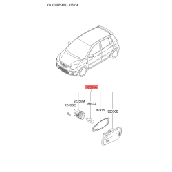 Фонарь указателя поворота 92303-25500 Mobis