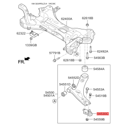 Кульова опора 54530-2S500 Mobis