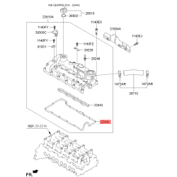 Прокладка клапанной крышки 22441-2F001 Mobis
