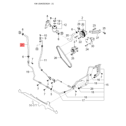 Крышка, заливная горловина 26510-38000 Mobis