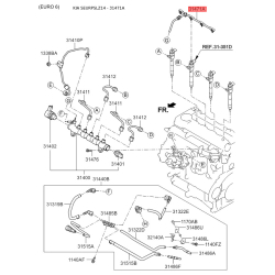 Топливопровод 31471-2F001 Mobis
