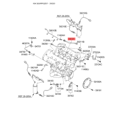 Датчик детонації 39250-37100 Mobis