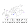 Заглушка кузова 17313-16000 Mobis - 1731316000 - схема с каталога 1731JB, KEURPEX23
