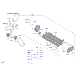 Гідрокомпенсатор 22231-4a001 Mobis