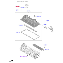 Крышка, заливная горловина 26510-26620 Mobis