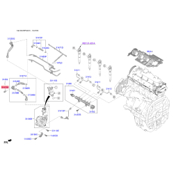 Датчик температуры топлива 31470-2A400 Mobis