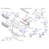 Решетка радиатора 86561-F1000 Mobis - 86561F1000 - схема с каталога 86512C, SEURPF116