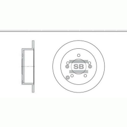 Диск тормозной HI-Q Sangsin Brake