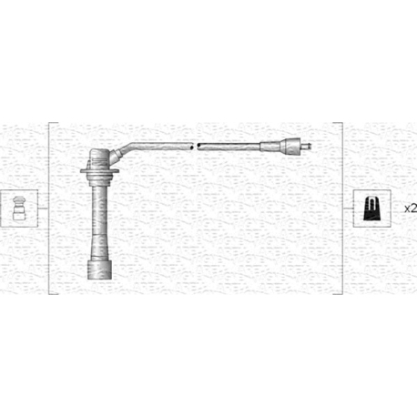 Провода высоковольтные Magneti Marelli - MM 941318111135 - изображение №1 MM 941318111135