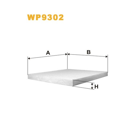 Фільтр салону WIX - WP9302 - зображення №1 WP9302