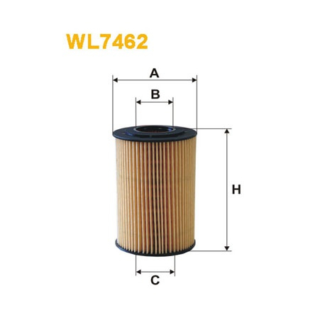 Фильтр масляный WIX - WL7462 - изображение №1 WL7462