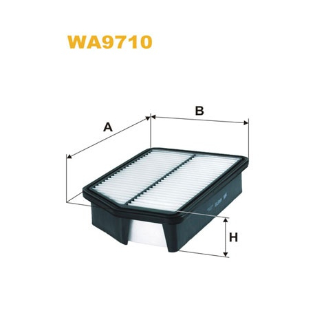 Фільтр повітряний WIX - WA9710 - зображення №1 WA9710