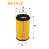 Фільтр масляний WIX - WL7412 - зображення №1