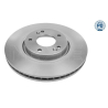 Диск тормозной передний MEYLE - 37-15 521 0030/PD - изображение №1