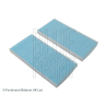 Фильтр салона Blue Print - ADG02534 - изображение №1