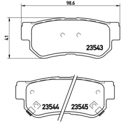 Колодки тормозные дисковые комплект Brembo