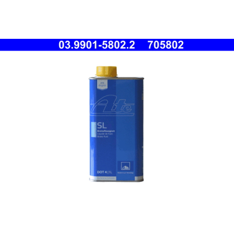 Гальмівна рідина DOT-4 ATE 1л - 03.9901-5802.2 - зображення №1 03.9901-5802.2