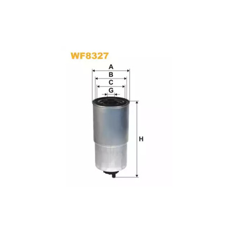 Фильтр топливный WIX WF8327. Фото 1 WF8327