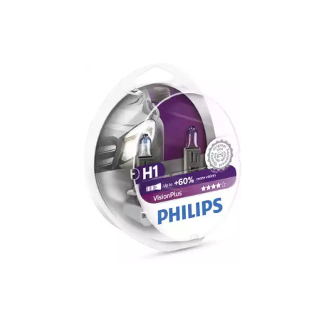 Лампочка H1 (P14,5s, 55 Вт, 12 V) PHILIPS PH 12258VPS2. Фото 1 PH 12258VPS2