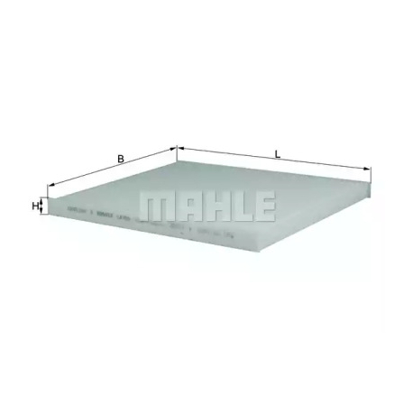 Фильтр салона Mahle LA 298. Фото 1 LA 298