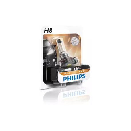 Лампочка H8 (PGJ19-1, 35 Вт, 12 V) PHILIPS PH 12360B1. Фото 1 PH 12360B1