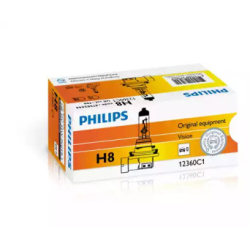 Лампочка H8 (PGJ19-1, 35 Вт, 12 V) PHILIPS