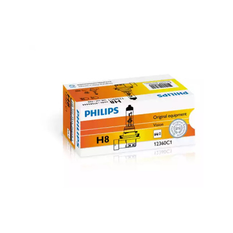 Лампочка H8 (PGJ19-1, 35 Вт, 12 V) PHILIPS PH 12360C1. Фото 1 PH 12360C1