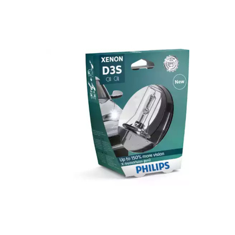 Лампочка D3S (газоразрядная лампа) (PK32d-5, 35 Вт, 42 V) PHILIPS PH 42403XV2S1. Фото 1 PH 42403XV2S1