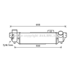 Інтеркулер AVA QUALITY COOLING