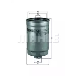Фильтр топливный Mahle