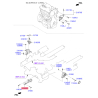 Подушка двигателя 21950-C5100 Mobis - 21950C5100 - схема с каталога 21950R, AEURPC618