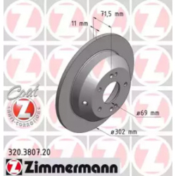 Диск гальмівний Zimmermann