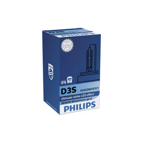 Лампочка D3S (газоразрядная лампа) (PK32d-5, 35 Вт, 42 V) PHILIPS PH 42403WHV2C1. Фото 1 PH 42403WHV2C1