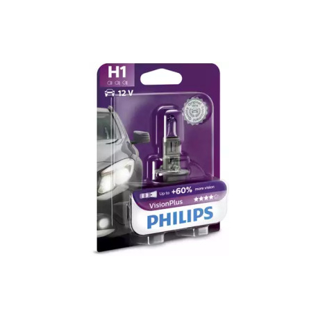 Лампочка H1 (P14,5s, 55 Вт, 12 V) PHILIPS PH 12258VPB1. Фото 1 PH 12258VPB1