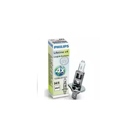 Лампочка H1 (P14,5s, 55 Вт, 12 V) PHILIPS PH 12258LLECOC1. Фото 1 PH 12258LLECOC1