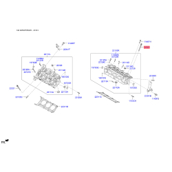 Болт головки циліндра комплект 22321-3C100 Mobis