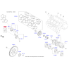 Вкладыши шатунные 23060-3C704 Mobis - 230603C704 - схема с каталога 23060B, AKMAPS922