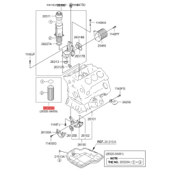 Фільтр масляний 26320-3C250 Mobis