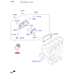 Фільтр масляний 26330-4A001 Mobis