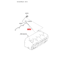 Свічка розжарювання 36710-4A000 Mobis