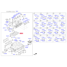 Фильтр масляный АКПП 46240-4C000 Mobis - 462404C000 - схема с каталога 45611B, KEURPPU20