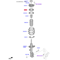 Подшипник опоры стойки амортизатора 54612-C5000 Mobis