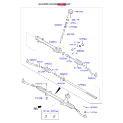 Рулевой механизм 56500-2W300 Mobis