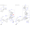 Фільтр повітряний 28113-2P100 Mobis - 281132P100 - схема з каталогу 28113, AKMAPTFA14