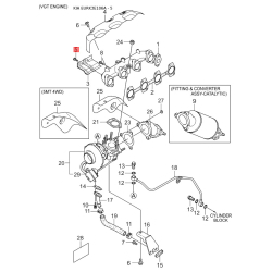 Прокладка клапанной крышки 22441-4A000 Mobis