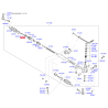 Тяга рульова 57731-3E010 Mobis - 577313E010 - схема з каталогу 5773X, KKMAPBL06