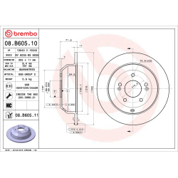 Диск тормозной Brembo